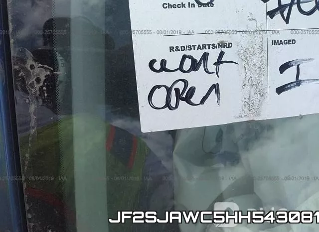 JF2SJAWC5HH543081 фото 2