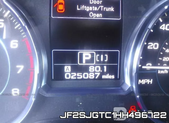 JF2SJGTC1HH496722 фото 8