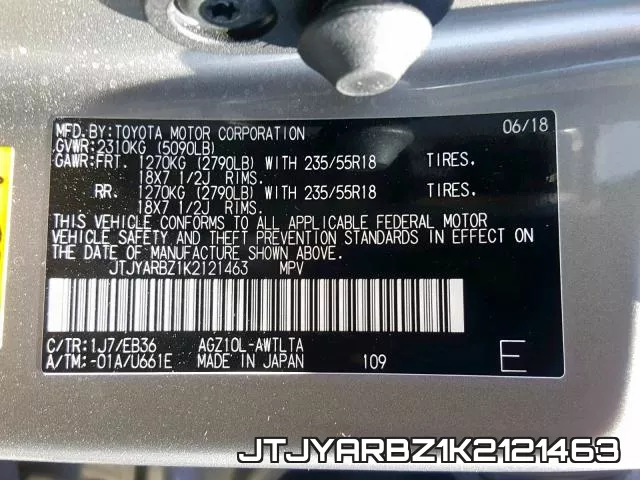JTJYARBZ1K2121463 фото 2