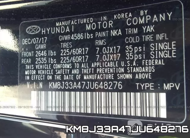 KM8J33A47JU648276 фото 10