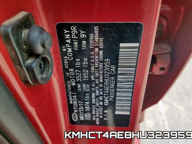 KMHCT4AE8HU323959 фото 2