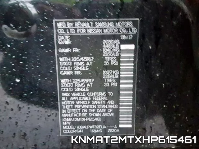 KNMAT2MTXHP615461 фото 2
