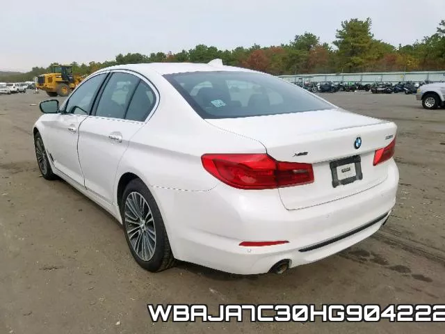 WBAJA7C30HG904222 фото 4