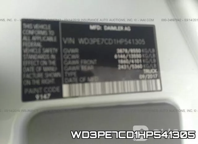 WD3PE7CD1HP541305 фото 10