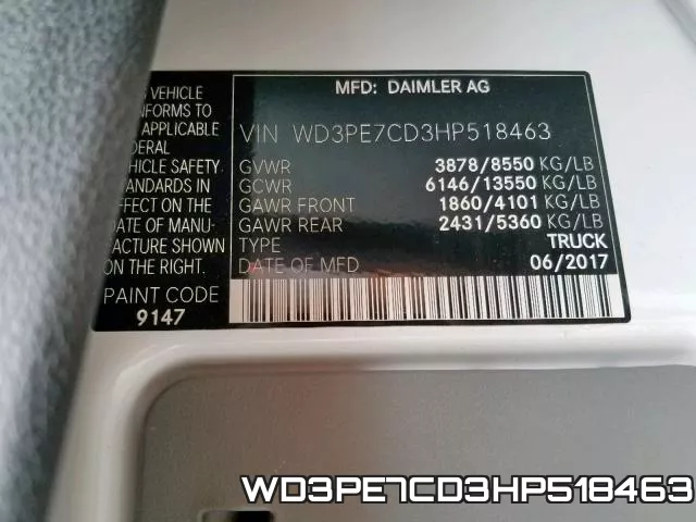 WD3PE7CD3HP518463 фото 2