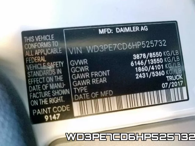 WD3PE7CD6HP525732 фото 2