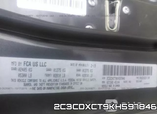 2C3CDXCT9KH597846 фото 10