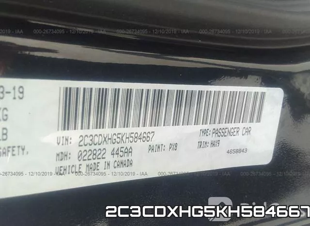 2C3CDXHG5KH584667 фото 10