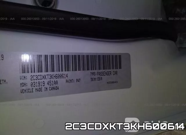 2C3CDXKT3KH600614 фото 10
