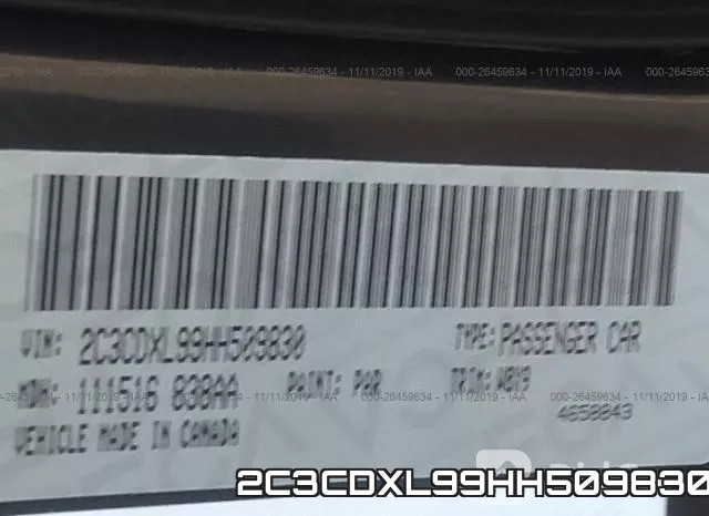 2C3CDXL99HH509830 фото 10