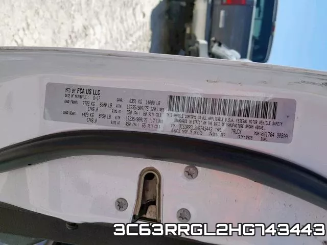 3C63RRGL2HG743443 фото 2