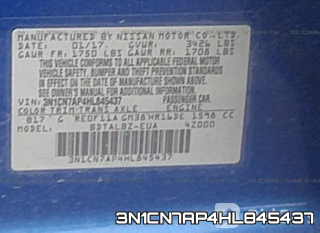 3N1CN7AP4HL845437 фото 10