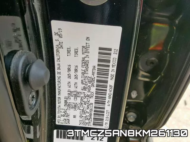 3TMCZ5AN8KM261130 фото 2