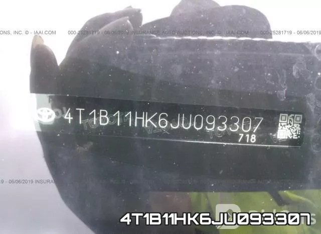 4T1B11HK6JU093307 фото 10