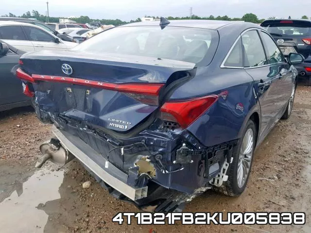 4T1B21FB2KU005838 фото 5