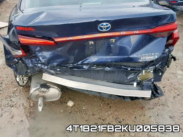 4T1B21FB2KU005838 фото 10