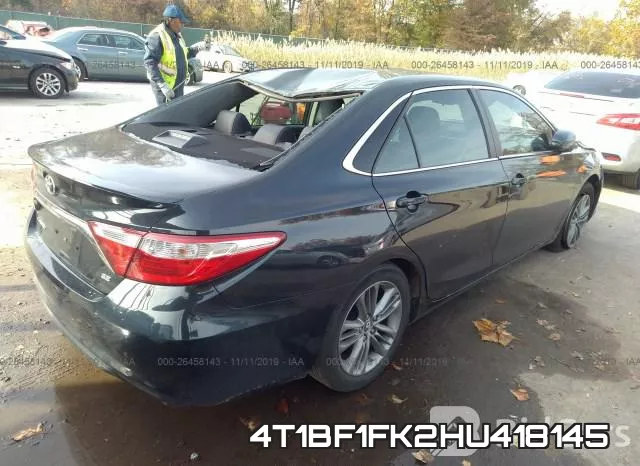 4T1BF1FK2HU418145 фото 5