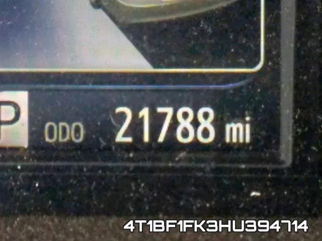 4T1BF1FK3HU394714 фото 9
