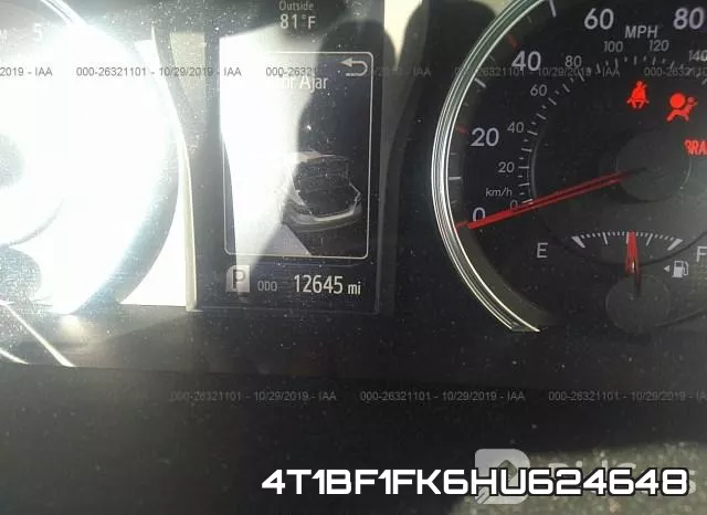 4T1BF1FK6HU624648 фото 8