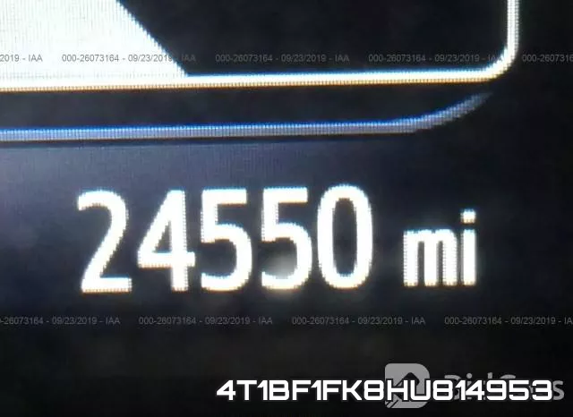 4T1BF1FK8HU814953 фото 8