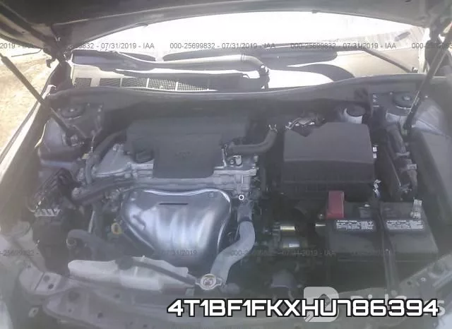 4T1BF1FKXHU786394 фото 2
