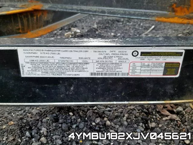 4YMBU182XJV045621 фото 2