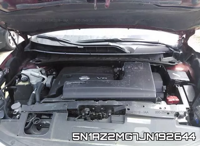 5N1AZ2MG7JN192644 фото 2