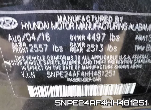 5NPE24AF4HH481251 фото 9