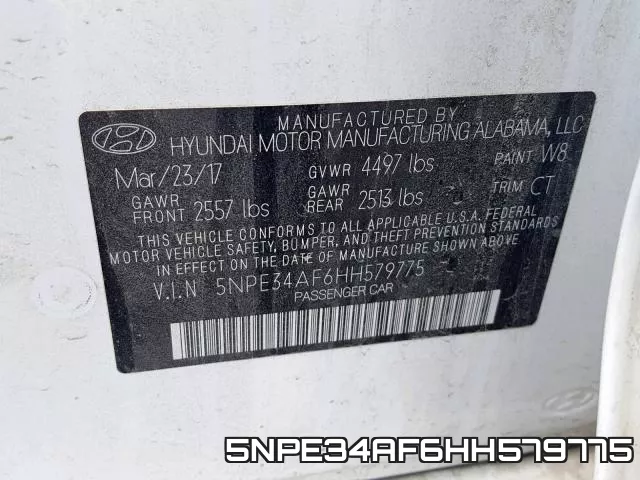 5NPE34AF6HH579775 фото 2