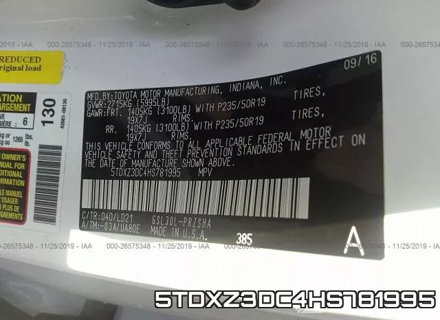 5TDXZ3DC4HS781995 фото 10
