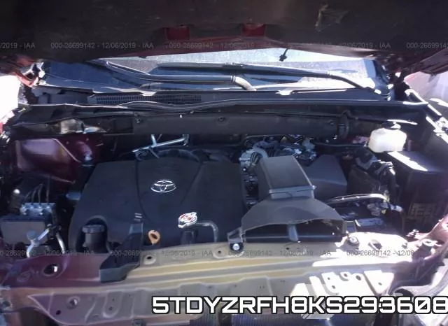 5TDYZRFH8KS293608 фото 2