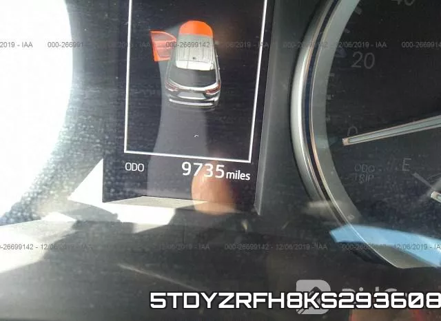 5TDYZRFH8KS293608 фото 8