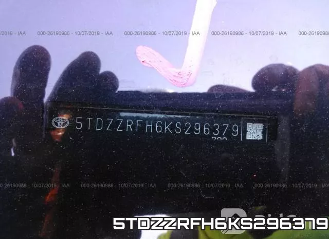 5TDZZRFH6KS296379 фото 10