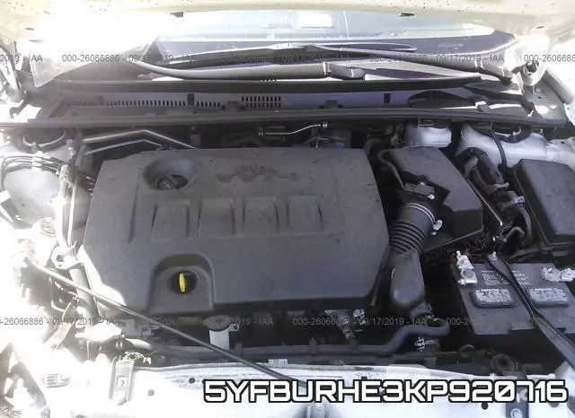 5YFBURHE3KP920716 фото 2