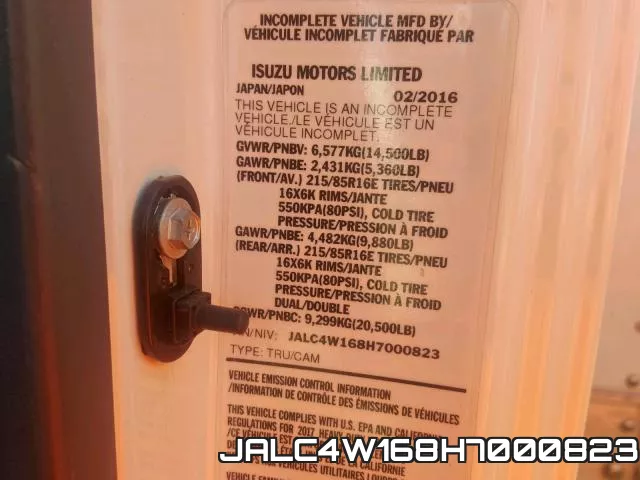 JALC4W168H7000823 фото 2