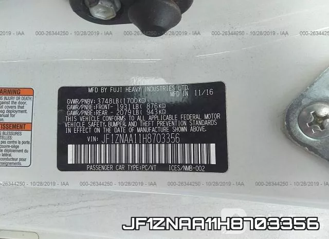 JF1ZNAA11H8703356 фото 10