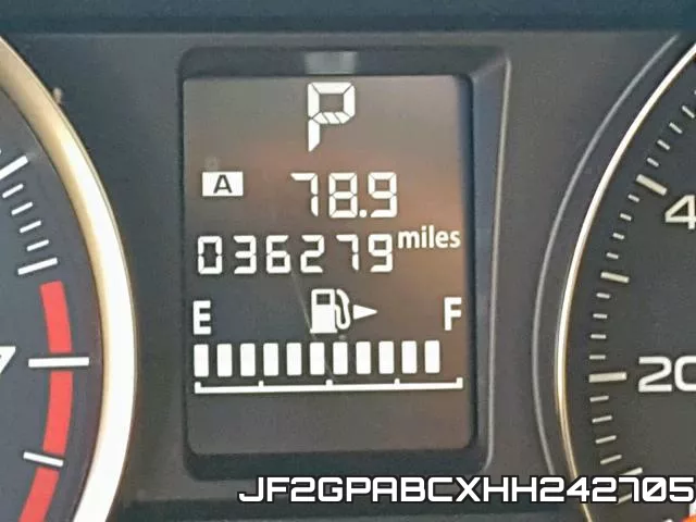 JF2GPABCXHH242705 фото 9