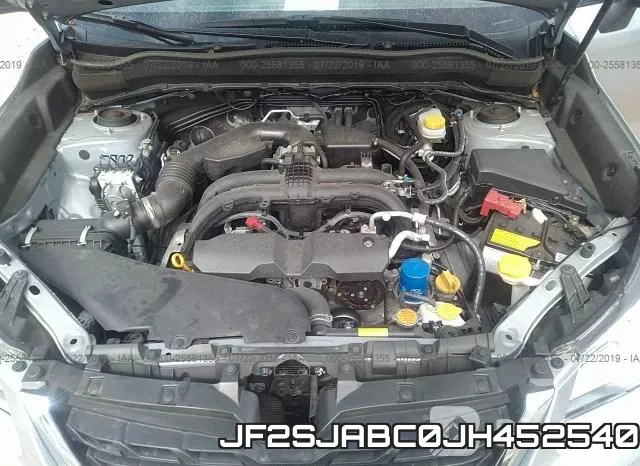 JF2SJABC0JH452540 фото 2