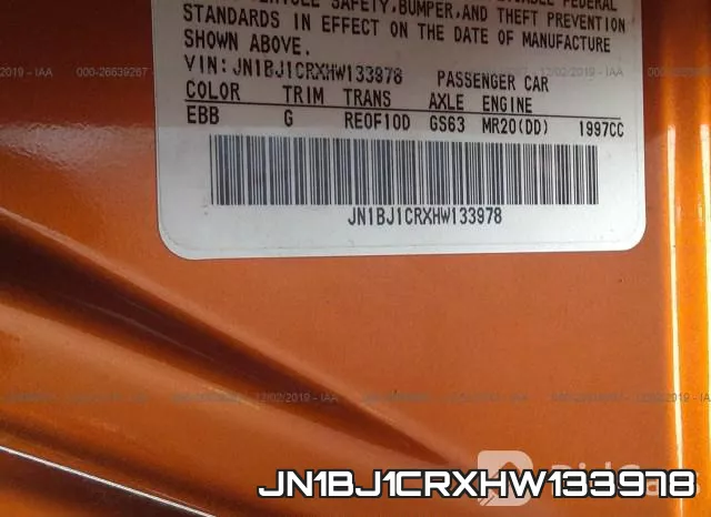 JN1BJ1CRXHW133978 фото 10