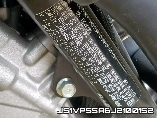 JS1VP55A6J2100152 фото 2