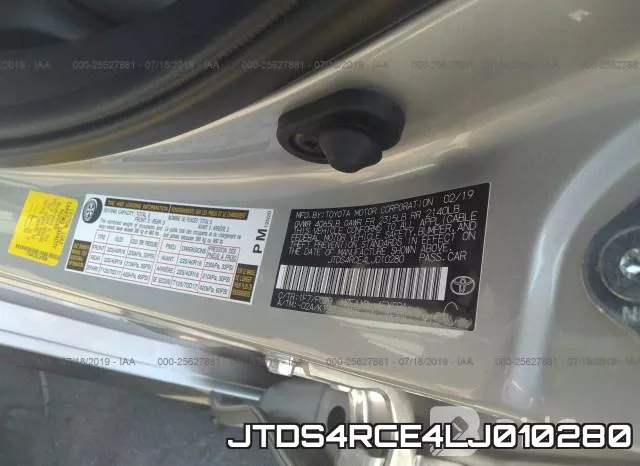 JTDS4RCE4LJ010280 фото 10