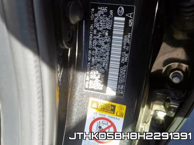 JTHKD5BH8H2291391 фото 2