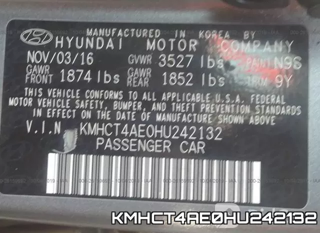 KMHCT4AE0HU242132 фото 10