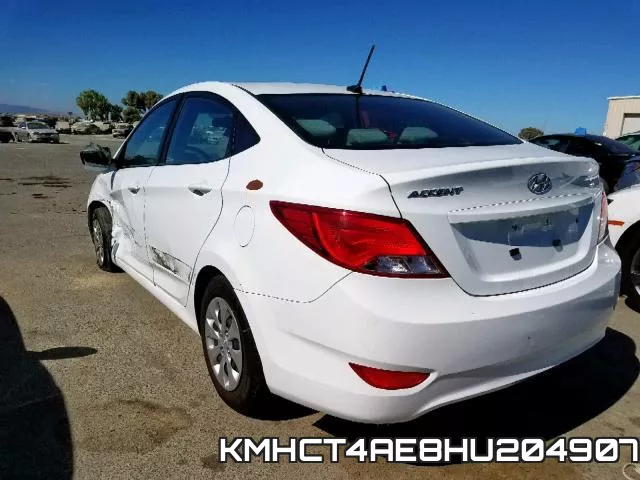 KMHCT4AE8HU204907 фото 4