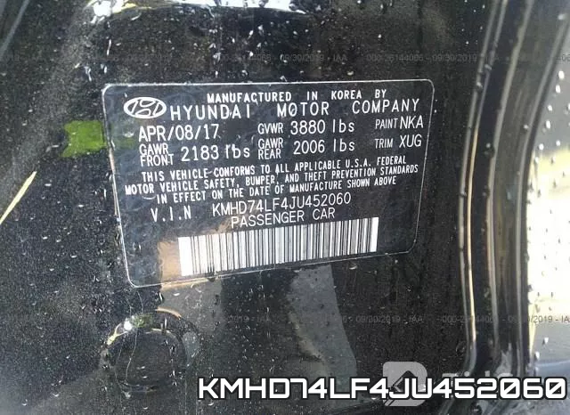 KMHD74LF4JU452060 фото 10