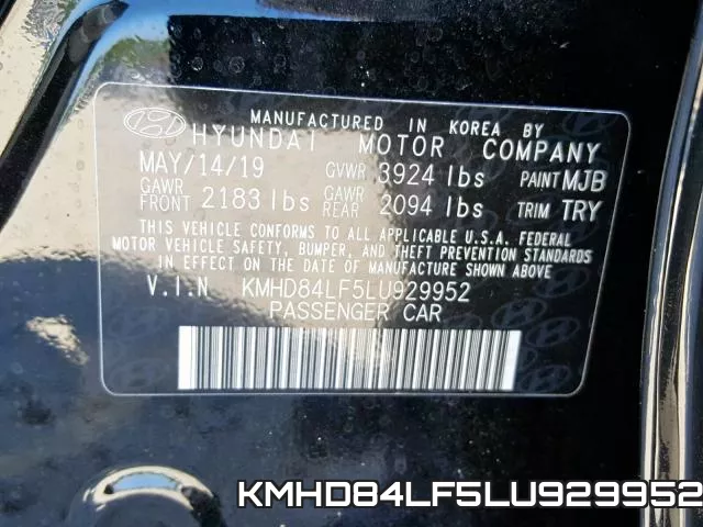 KMHD84LF5LU929952 фото 2