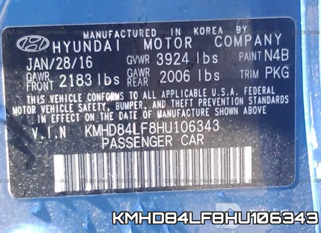 KMHD84LF8HU106343 фото 10