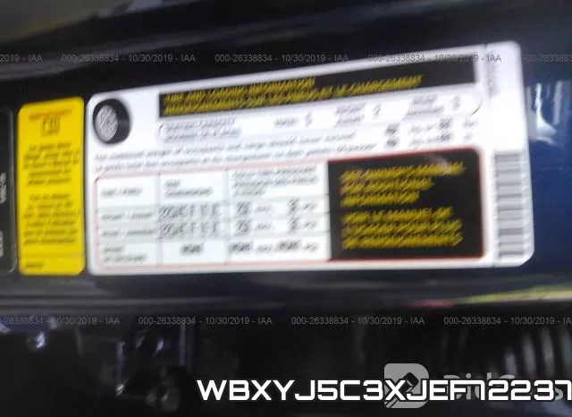 WBXYJ5C3XJEF72237 фото 10