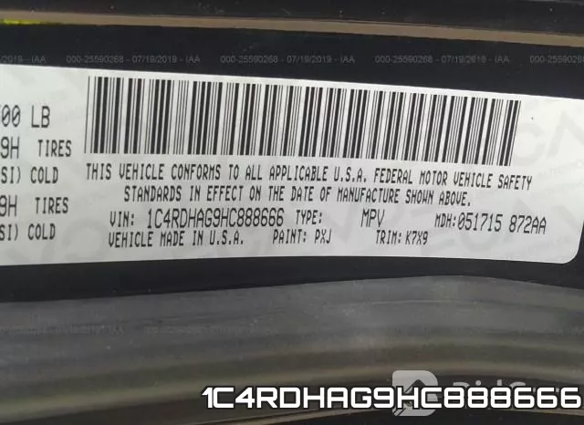 1C4RDHAG9HC888666 фото 10