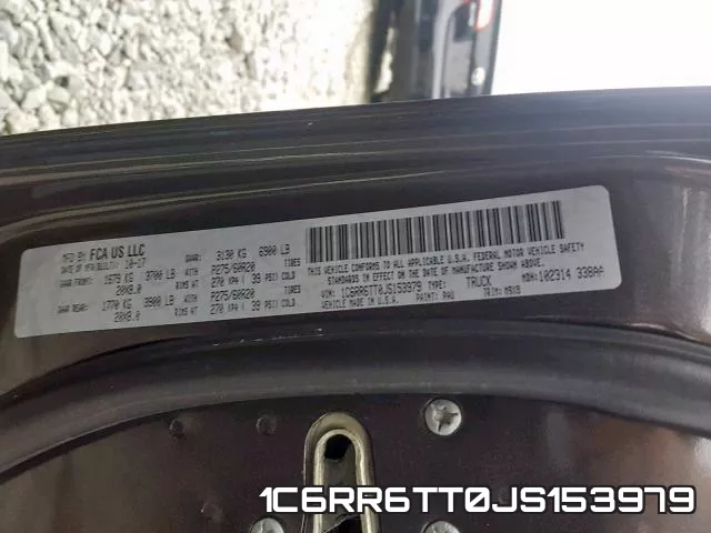 1C6RR6TT0JS153979 фото 2